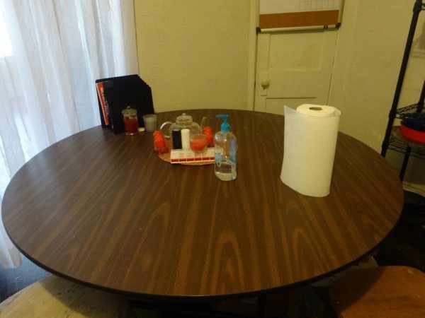 empty kitchen table hunger