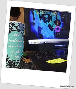 Eclectic Evelyn morning coffee