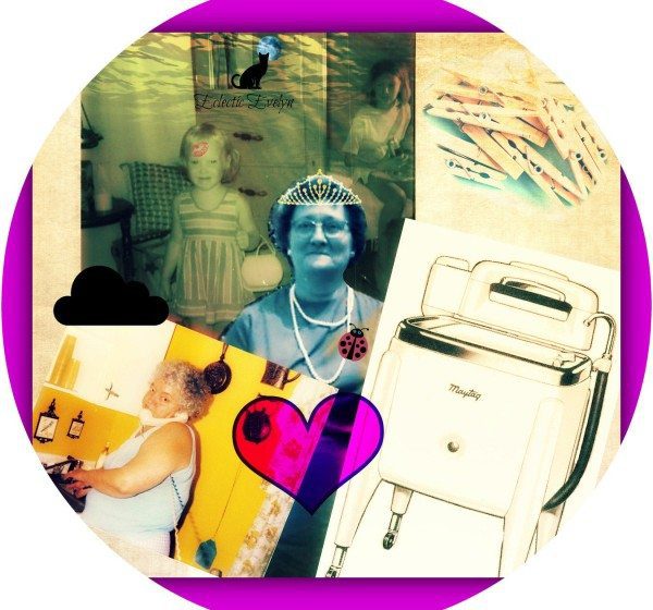 collage Evelyn Dortch Flotie Drake Douglas Doris Hardesty Louise Keeney wringer washer