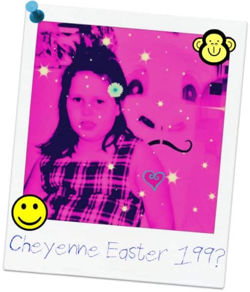 Dortch Easter Eclectic Evelyn Bunny Polaroid