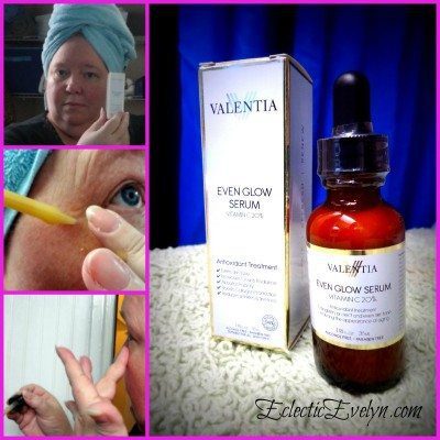 Review of Valentia Even Glow Serum EclecticEvelyn.com