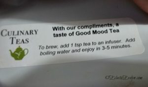 Culinary Tea Directions EclecticEvelyn.com