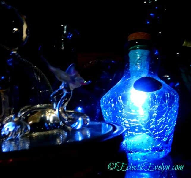 Blue Glow  #WordlessWednesday EclecticEvelyn.com