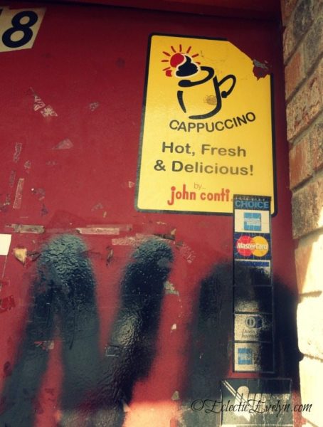 No Cappuccino Today #WordlessWednesday EclecticEvelyn.com