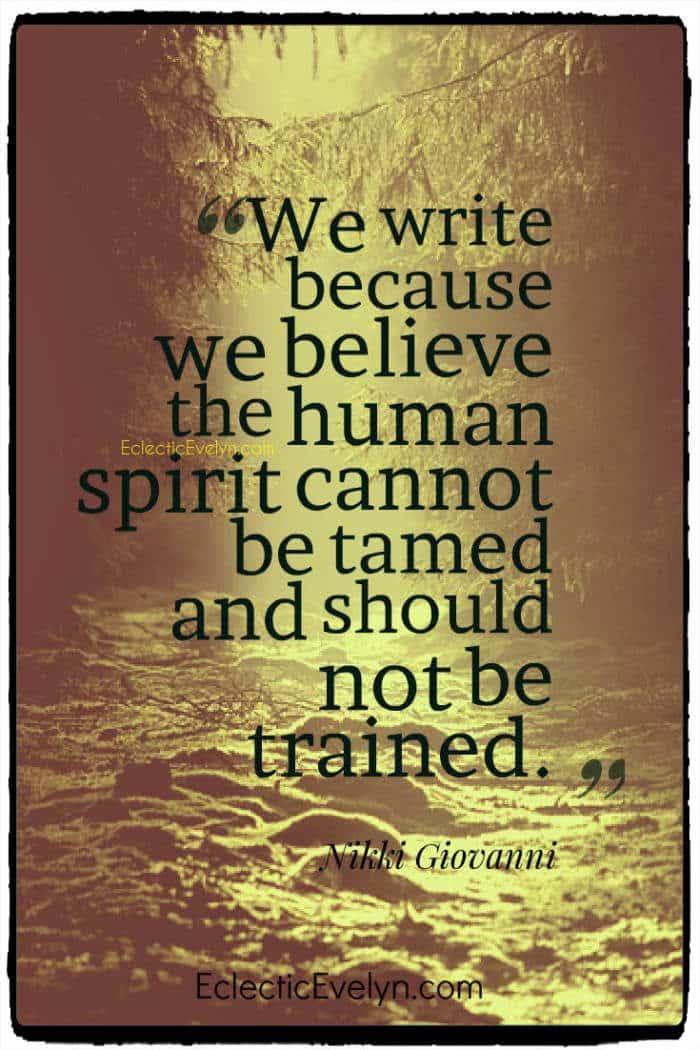 Discovering My Poet’s Soul EclecticEvelyn.com