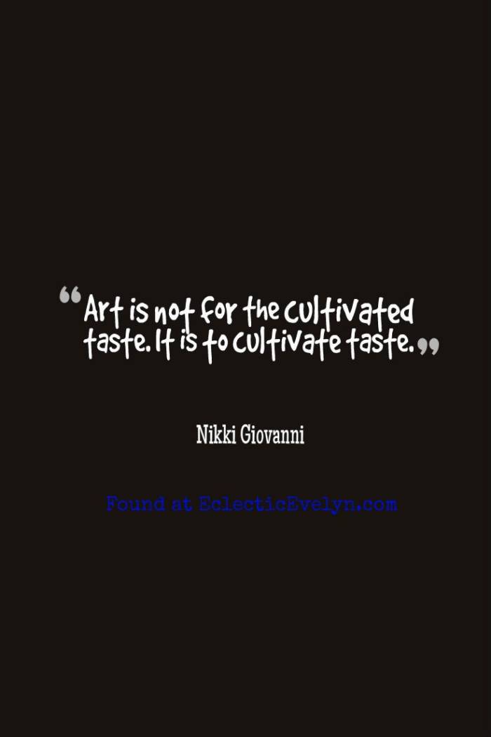 Nikki Giovanni EclecticEvelyn.com