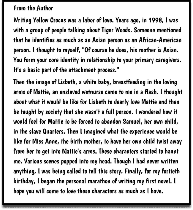 #FridayReads Yellow Crocus EclecticEvelyn.com