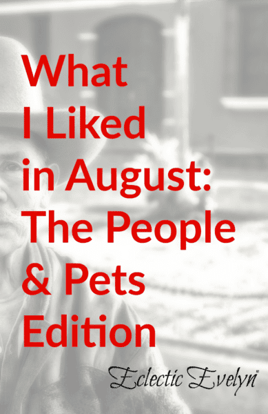 What I Liked in August EclecticEvelyn.com