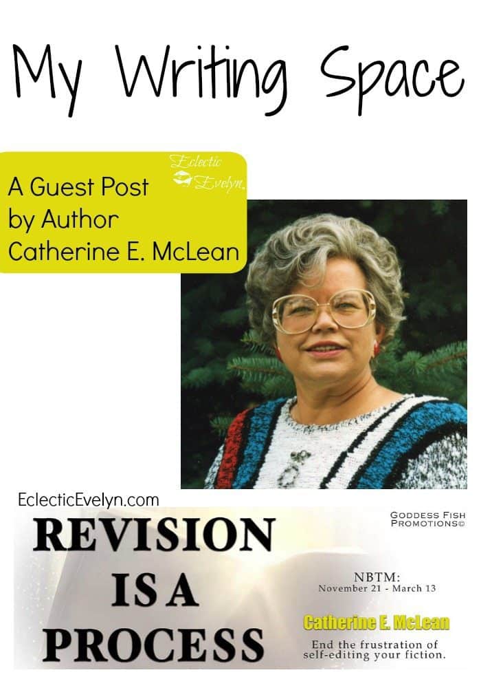 My Writing Space Guest Post EclecticEvelyn.com