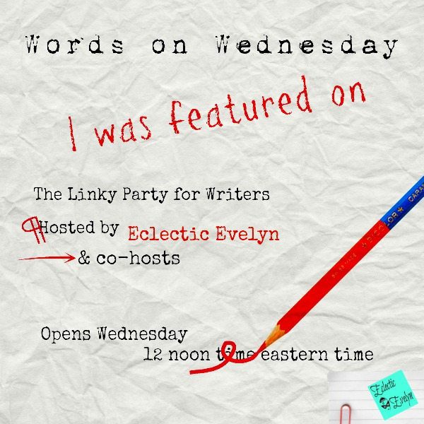 grab button for Featured on Words on Wednesday Linky