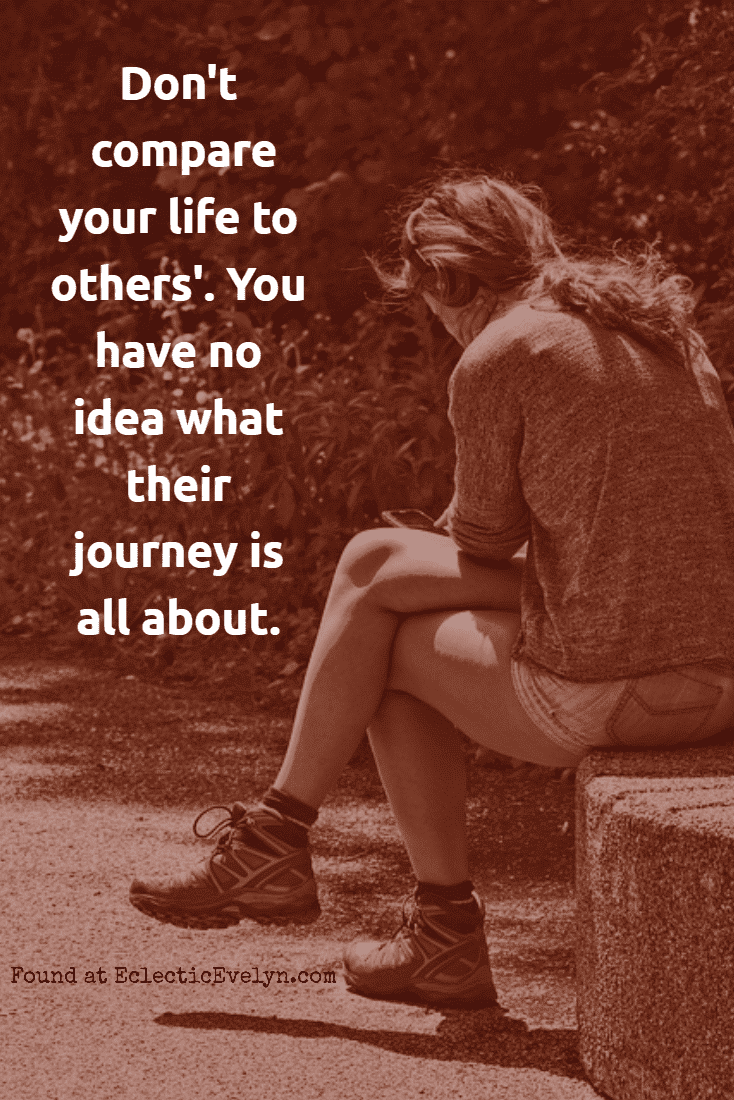 woman sitting on a bench suffering from imposter syndrome