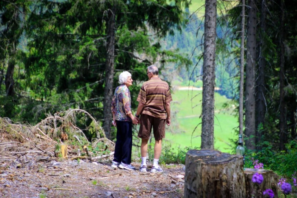 retired couple
