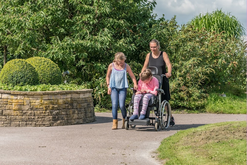 caregiving support from parents for a special needs child