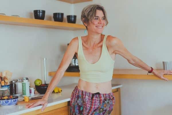 woman over 50 in the kitchen