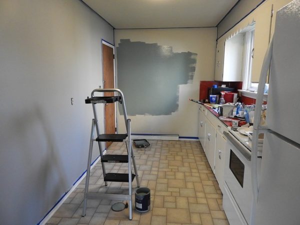 painting a room