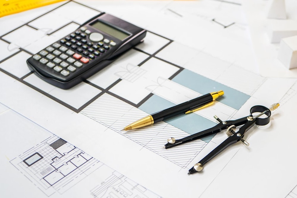 calculator and drawing plans for pool ownership