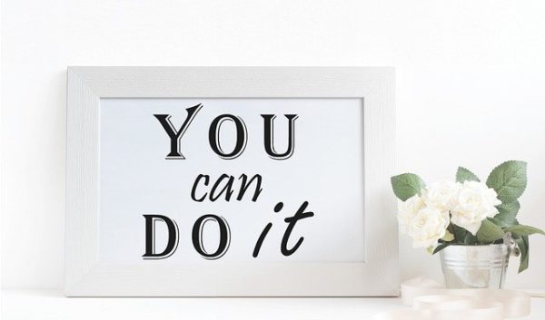 you can do it sign