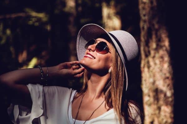 confident woman over 40