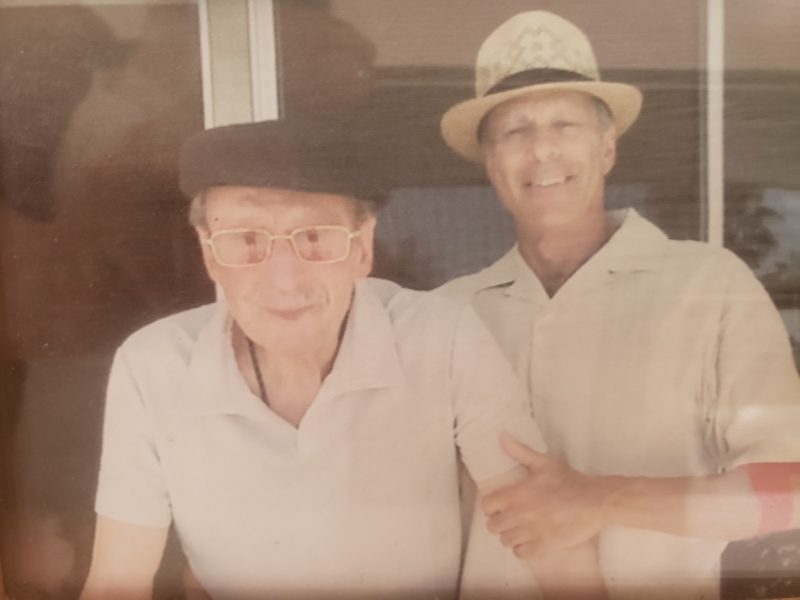 CEO of Superior Source Vitamins Ron Beckenfeld and his father