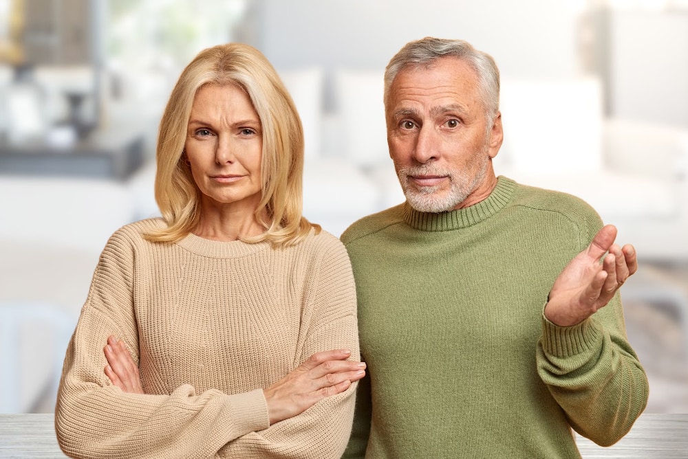 retired snowbirding couple with questions